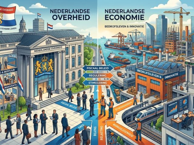 Economische groei versus groei van de overheid