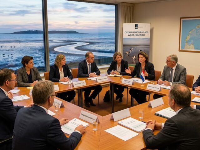 Burgemeesters Waddeneilanden en Rijkswaterstaat in gesprek over zorgen rond Natura 2000-beheerplannen