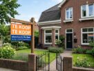 Een woning die te koop staat