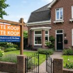 Een woning die te koop staat