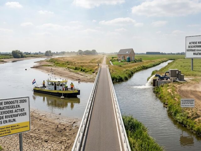 Waterbeheerders schakelen versnelling hoger door toenemende droogte