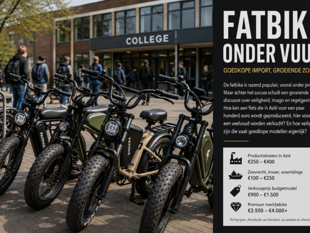 Van populair vervoermiddel naar maatschappelijk discussiepunt: de fatbike (deel 1)