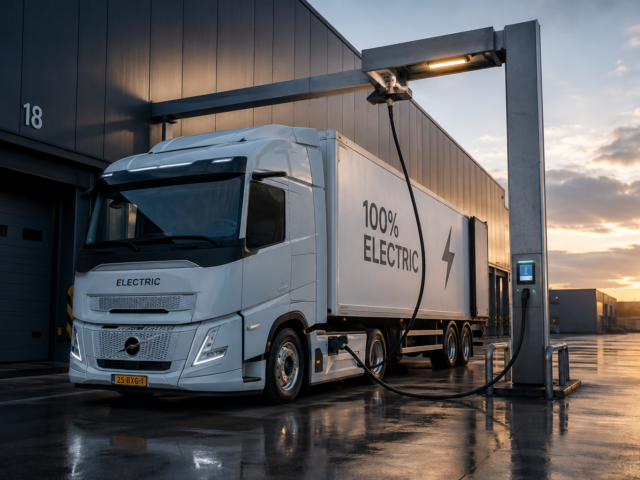 Arnhemse innovatie moet elektrisch vrachtvervoer vooruithelpen ondanks overvol stroomnet