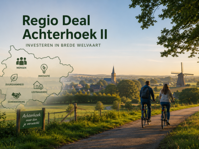 Miljoeneninvestering moet Achterhoek sterker en leefbaarder maken