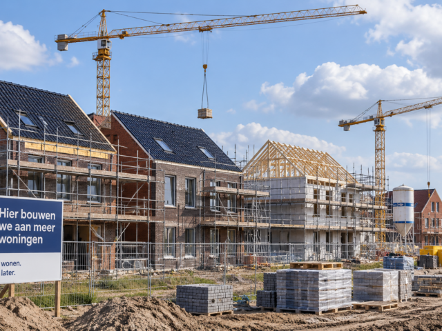 Woonalliantie: 100.000 woningen per jaar niet haalbaar zonder extra investeringen