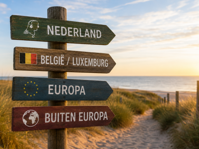 Waar zijn Nederlanders deze zomer op vakantie geweest?