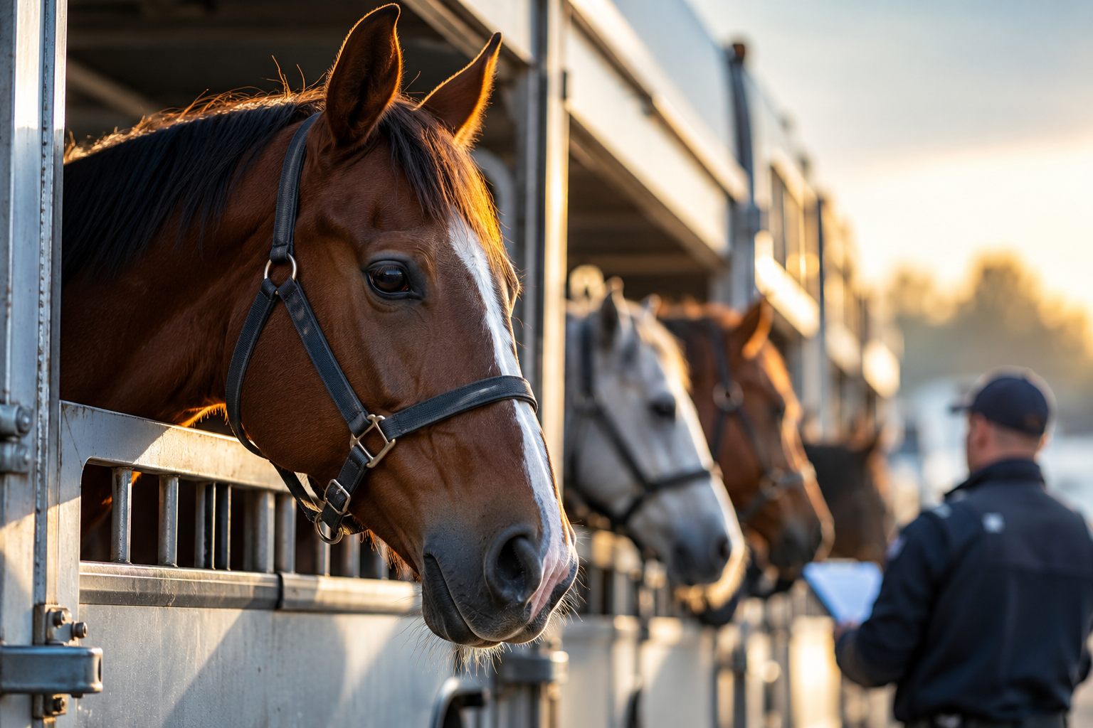 Paarde, paarden in de stal