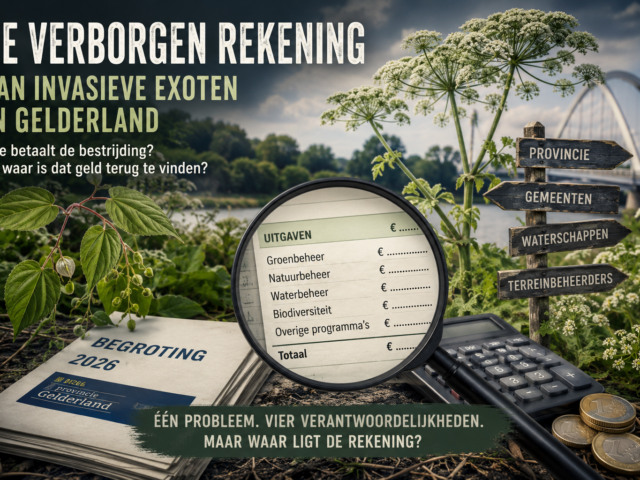 De verborgen rekening van invasieve exoten in Gelderland (Deel 1)