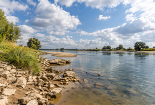 water. rivier, droogte