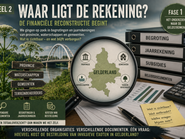 De verborgen rekening van invasieve exoten in Gelderland (Deel 2)