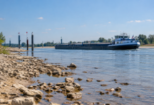 Laagwater op de IJssel
