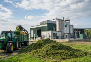 Gelderland investeert in graspersinstallatie in Kootwijkerbroek: kan grasraffinage melkveehouders helpen?