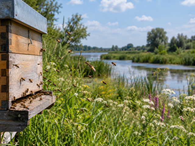 Bijenkasten mogelijk geweerd uit natuurgebieden vanwege concurrentie met wilde bestuivers