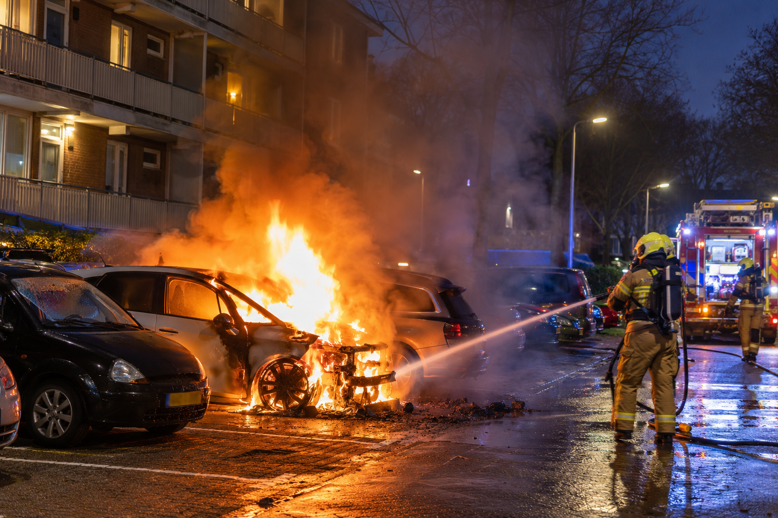 Autobranden in Gelderland: cijfers en onderzoek
