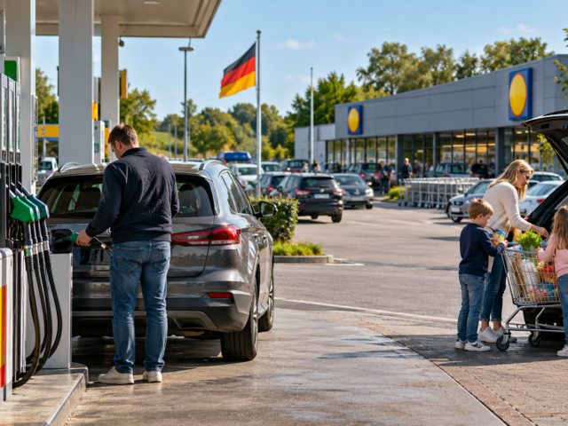 Tanken en boodschappen doen in Duitsland: vanaf welke afstand loont het nog?