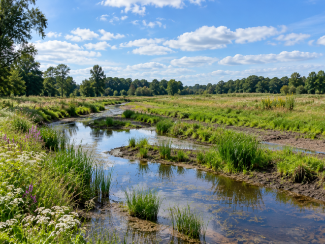 Natuurherstel Lampenbroek bij Klarenbeek afgerond: water krijgt opnieuw ruimte