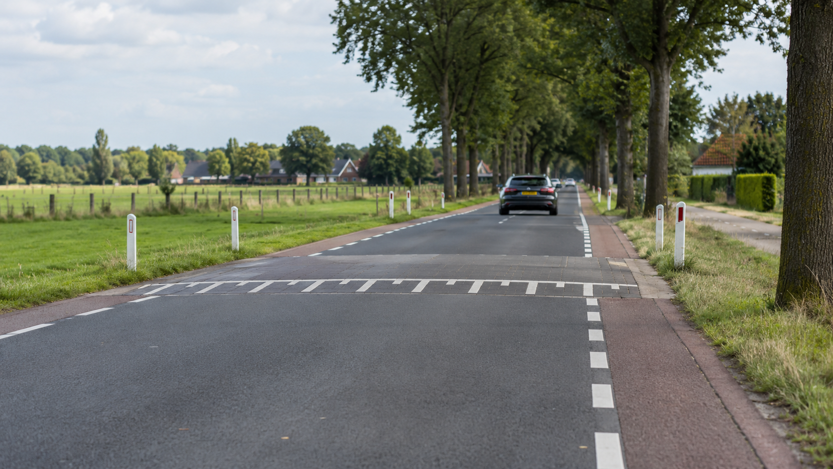 Verkeersdrempels N792 onder de loep