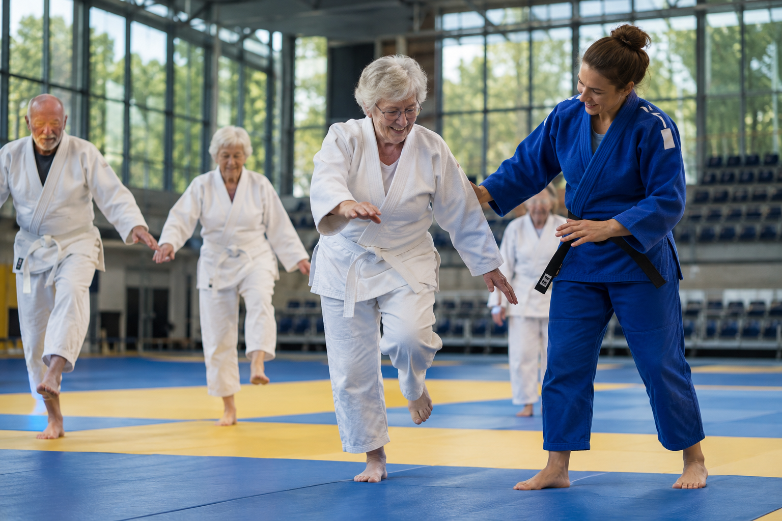 Gelderland zet judo in voor valpreventie bij ouderen