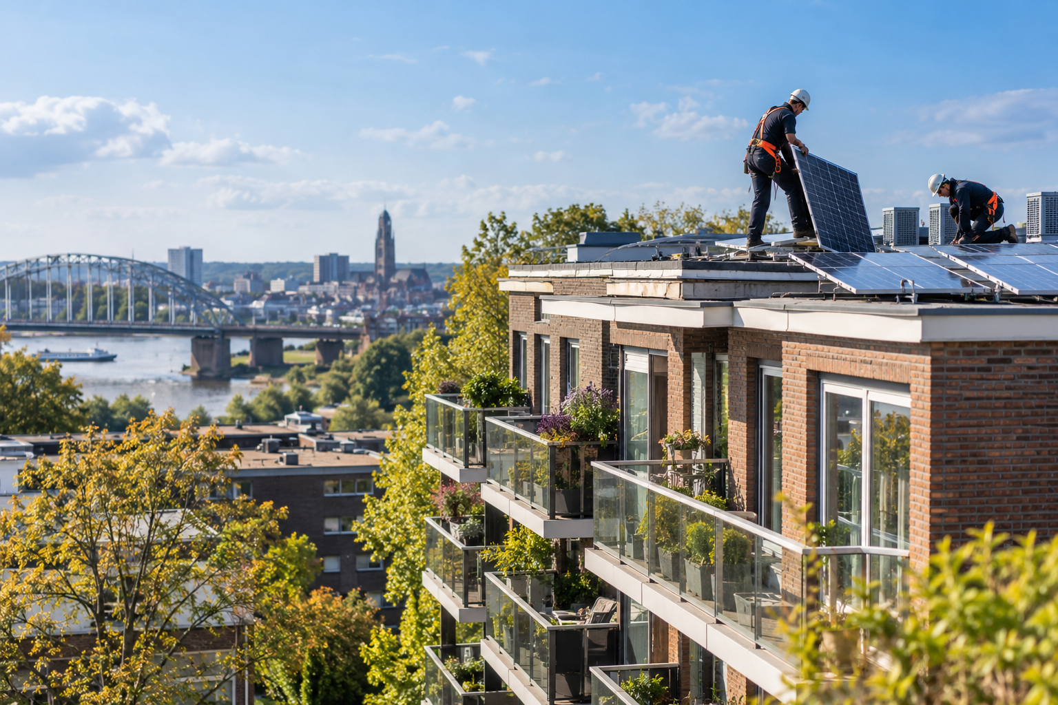 zonnepanelen op dak
