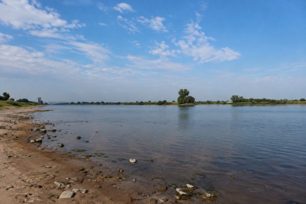 rivier met water